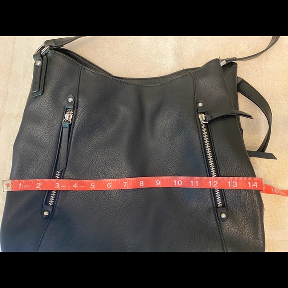 Vegan Leather Shoulder Bag Purse By Seven Days - Picture 8 of 8